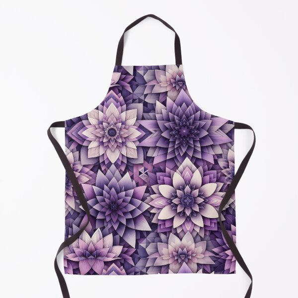 Item preview, Purple Layered Floral Pattern designed and sold by Apex Designs.