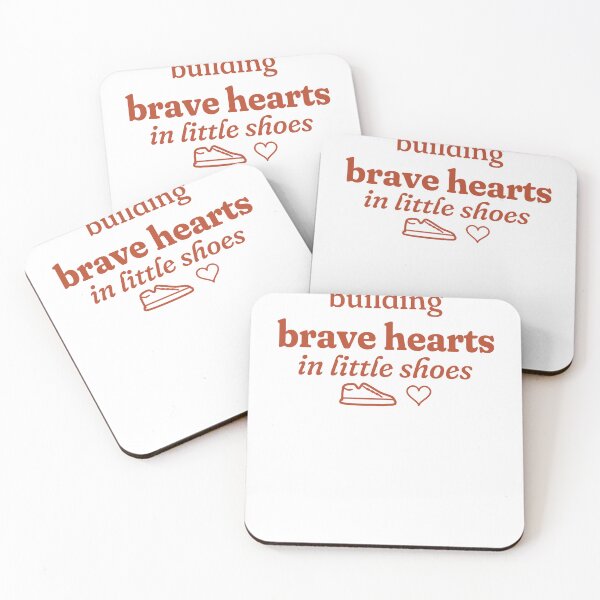Item preview, Building Brave Hearts in Little Shoes designed and sold by porchhour.