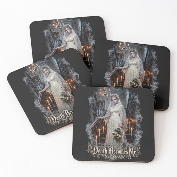 Item preview, Halloween Gothic Ghost Bride - Death Becomes Me designed and sold by kornkobart.