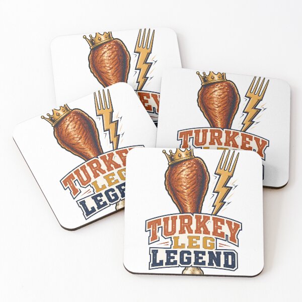 Item preview, Turkey Leg Legend – Roasted Turkey Drumstick designed and sold by LiviuGligoros.