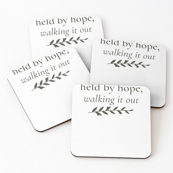 Item preview, Held by Hope, Walking It Out designed and sold by porchhour.