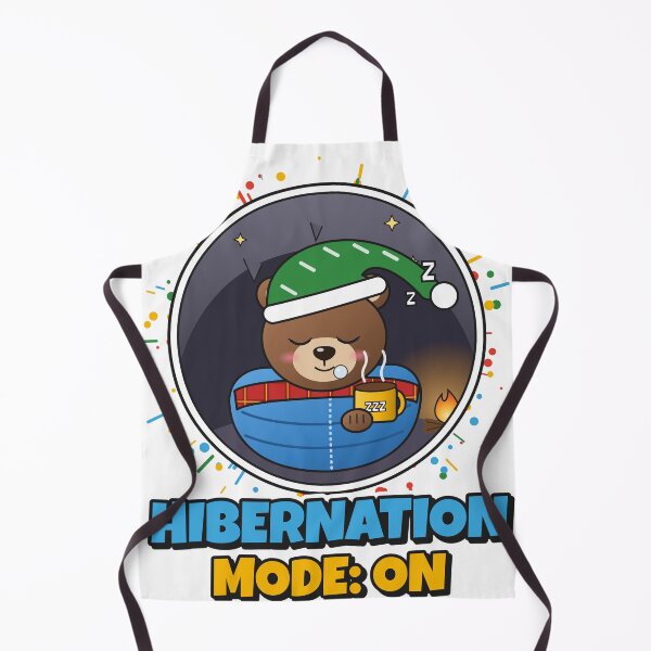 Item preview, Hibernation Mode On - Sleepy Bear in Sleeping Bag designed and sold by BestBest2023.