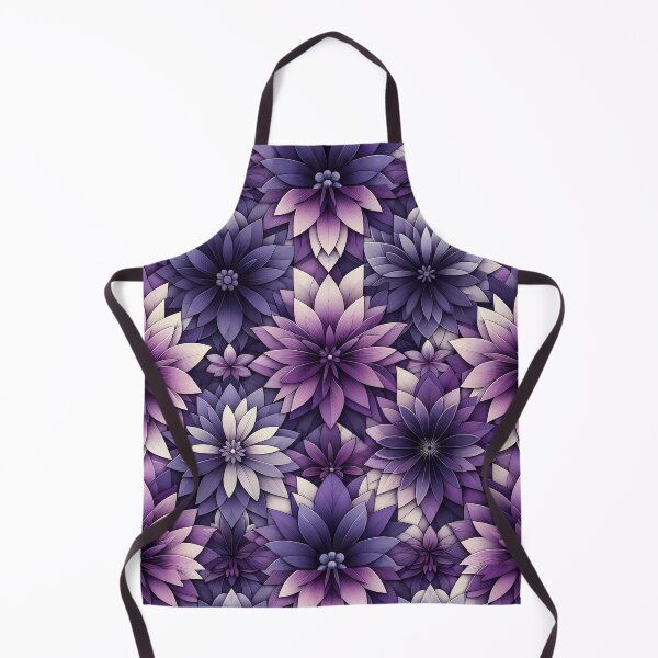 Item preview, Purple Layered Floral Pattern designed and sold by Apex Designs.