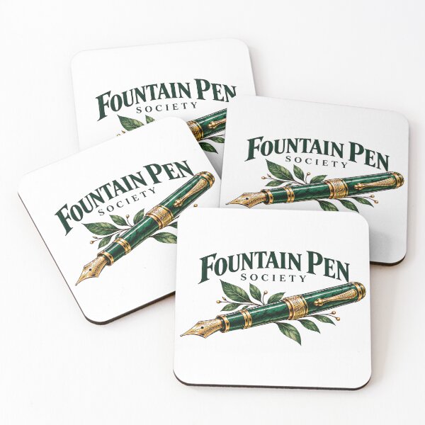 Item preview, Fountain Pen Society – Vintage Fountain Pen Lover Gift & Stationery Club Design designed and sold by Digital Culture Studio.