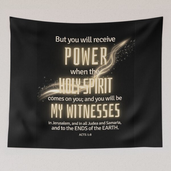 Item preview, But You Will Receive Power Acts 1:8 designed and sold by Boy and Belugee Studio.