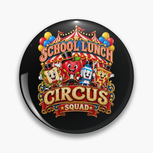 Item preview, School Lunch Circus Squad designed and sold by ROUX-ART.