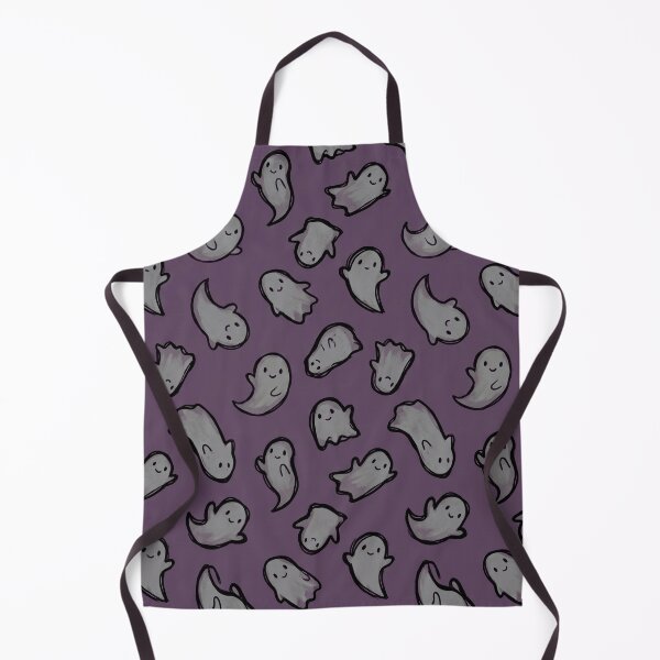 Item preview, Cute Spooky Ghost Halloween Pattern designed and sold by LyssasMindArt.