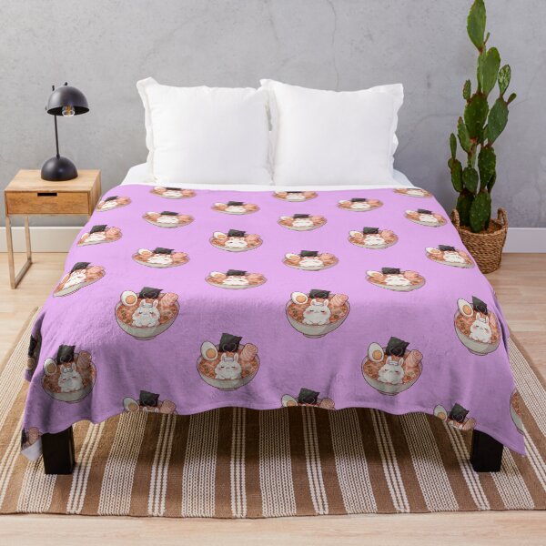 Item preview, Cute Fluffy Bunny Ramen Spa - Kawaii Japanese Noodle Art designed and sold by Driesman.