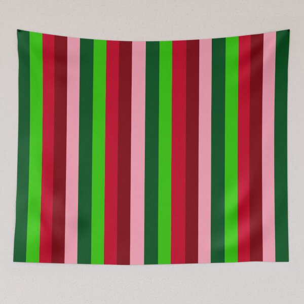 Item preview, Modern Festive Christmas Striped Print designed and sold by DanielleGensler.
