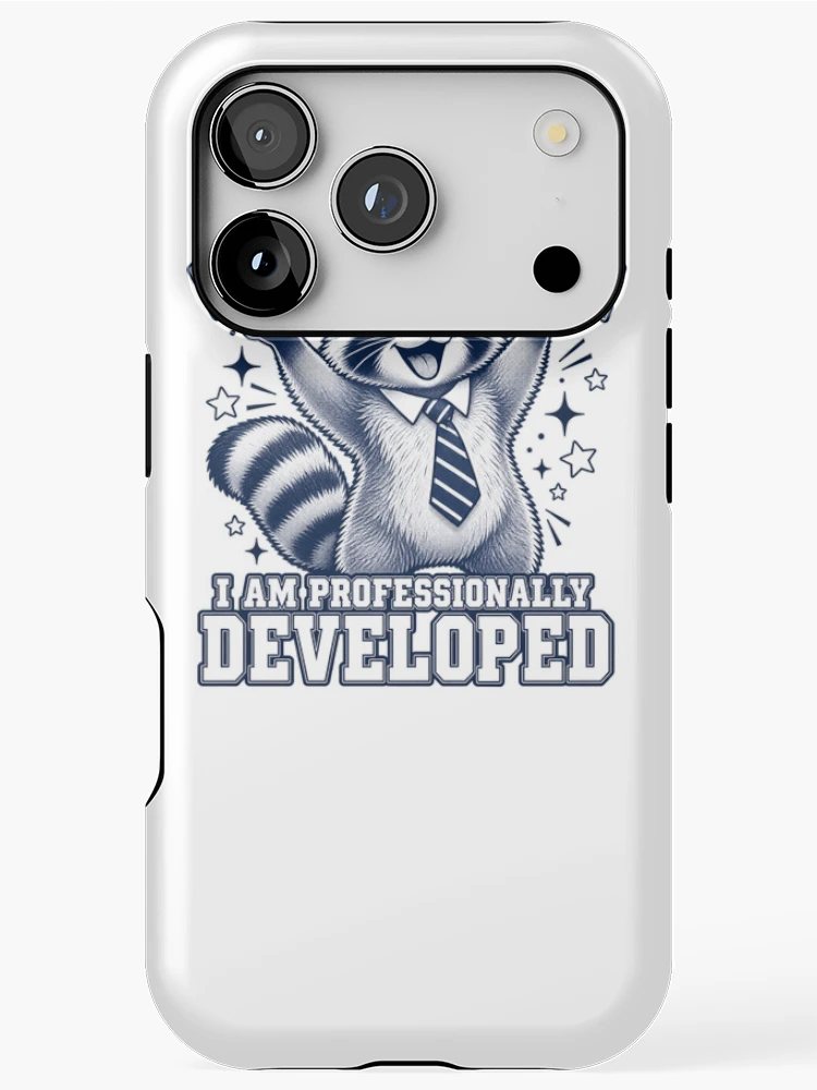 Thumbnail 1 of 4, iPhone Case, Everyone Relax Raccoon designed and sold by ROUX-ART.