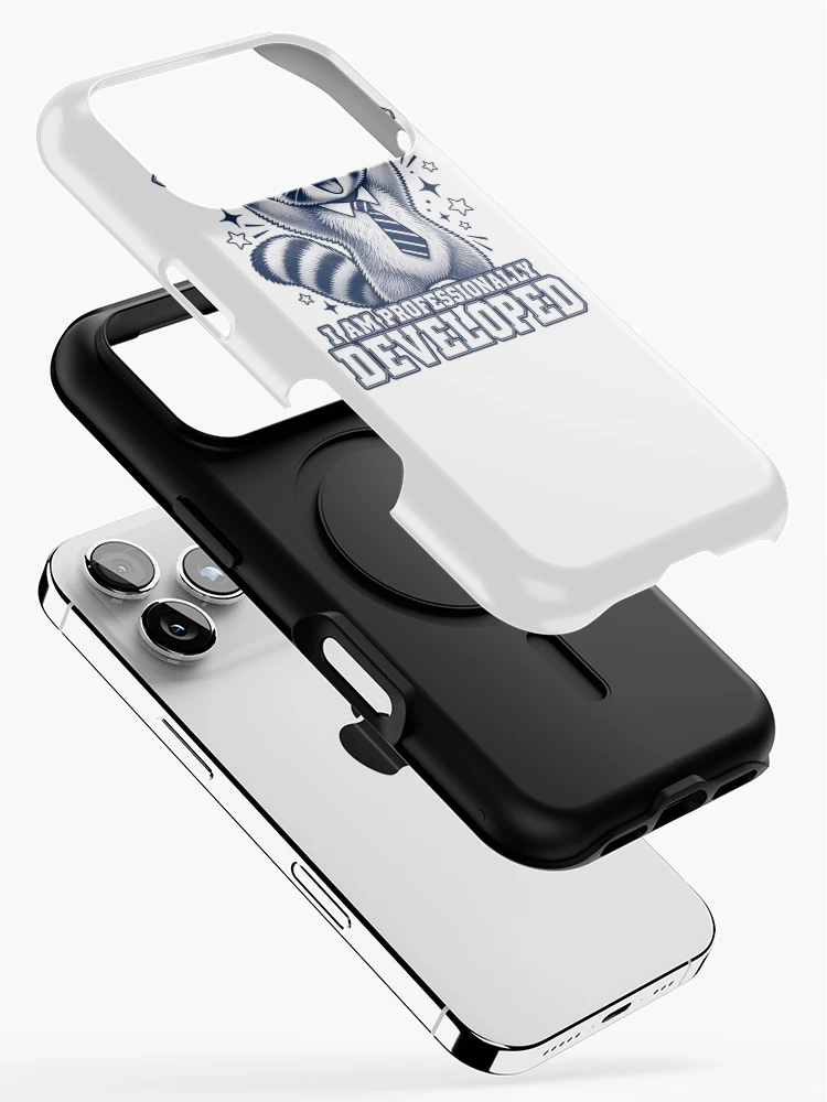 Thumbnail 2 of 4, iPhone Case, Everyone Relax Raccoon designed and sold by ROUX-ART.