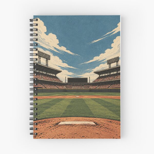 Item preview, Vintage Baseball Stadium Field View designed and sold by BlueBerry45.