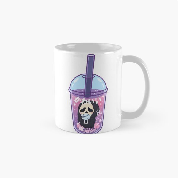 Item preview, Kawaii Horror Ghost in a Purple Drink Cup designed and sold by cothreadzeh.