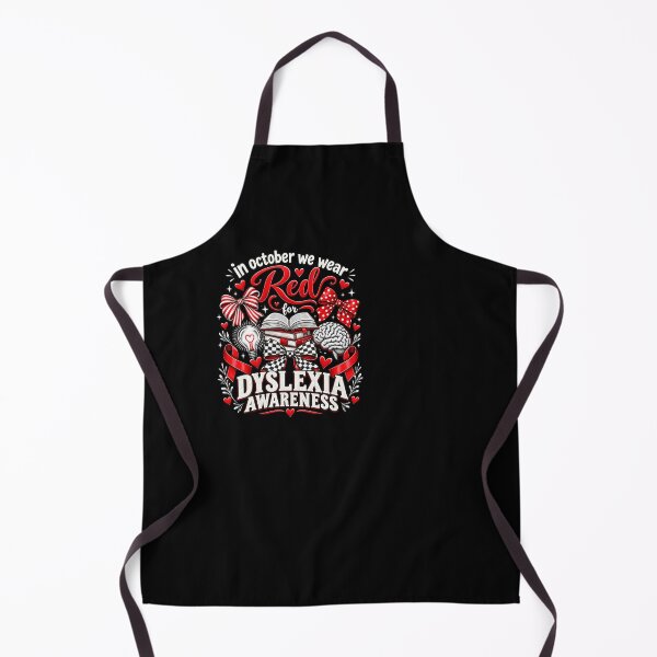 Item preview, Dyslexia Awareness Red October designed and sold by ROUX-ART.
