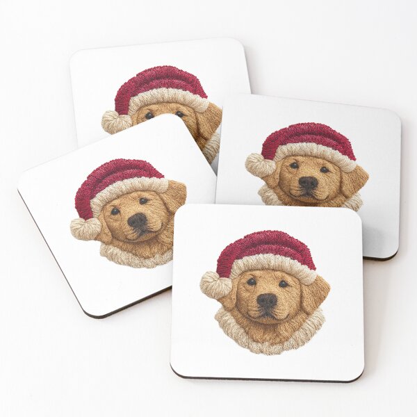Item preview, Gentle Lion in a Santa Hat | Textured Holiday Portrait designed and sold by Krasnovaovaova.