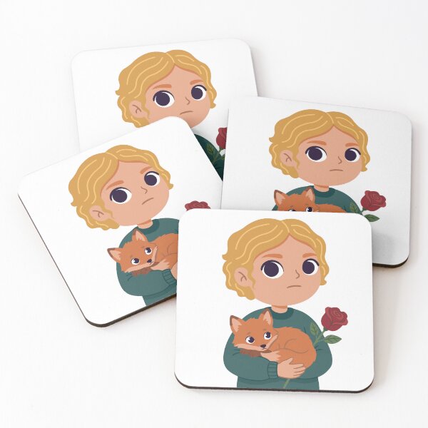 Item preview, Boy with Fox and Rose designed and sold by natalielaf.