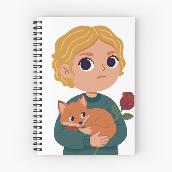 Item preview, Boy with Fox and Rose designed and sold by natalielaf.