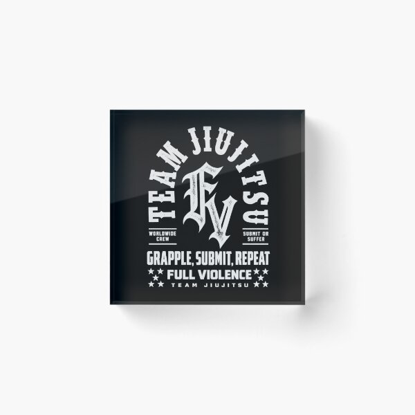 Item preview, Team Jiu Jitsu "Grapple, Submit, Repeat" designed and sold by JeyVel.