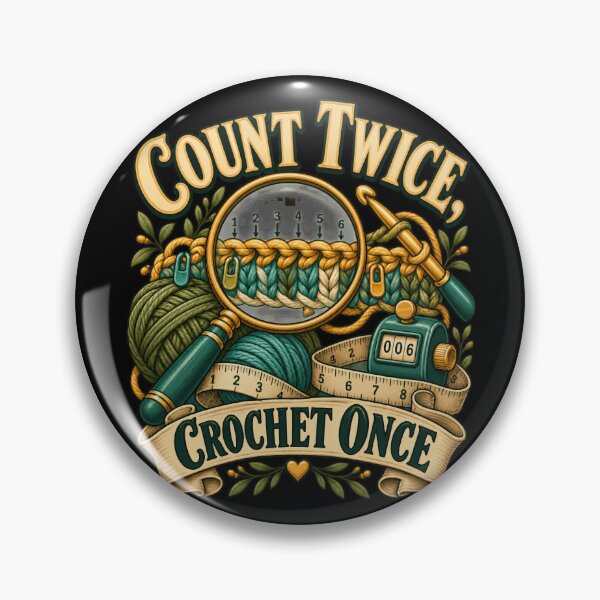 Item preview, Counting Stitches Do Not Interrupt Funny Crocheter designed and sold by yassin-stags.