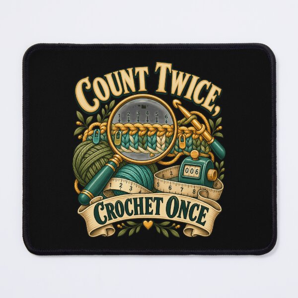 Item preview, Counting Stitches Do Not Interrupt Funny Crocheter designed and sold by yassin-stags.