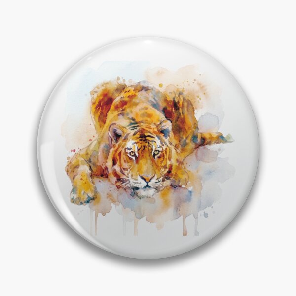 Item preview, Tiger, Paws Forward and Dense Splatter designed and sold by caracatita75.