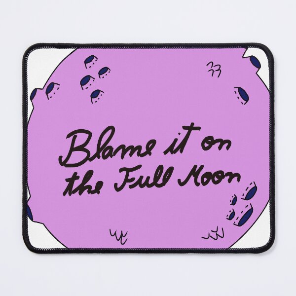 Item preview, Blame it on the Full Moon designed and sold by Planetnichi.