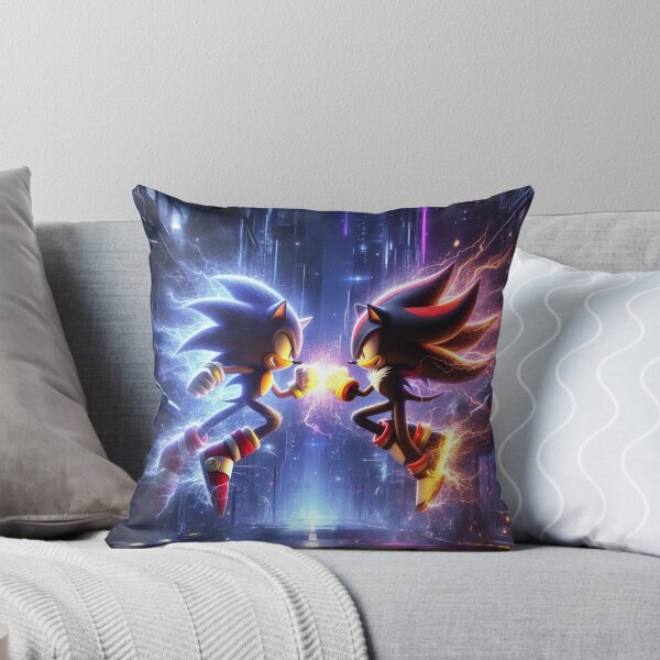 Item preview, Sonic and Shadow Neon Energy Fist Bump designed and sold by √46.
