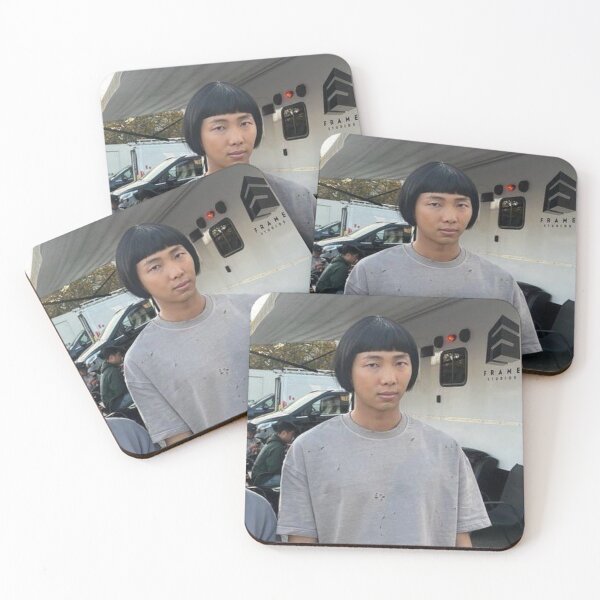 Item preview, BTS RM Funny Bob Haircut | Namjoon Meme Aesthetic designed and sold by MdeMaria04.