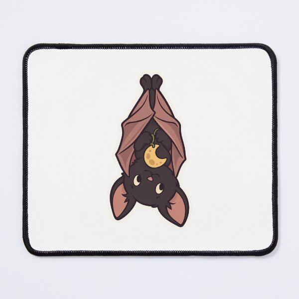 Item preview, Cute Moon Bat Holding Crescent Charm Whimsigoth designed and sold by OuqCreations.