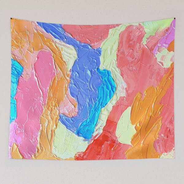 Item preview, abstract in red and blue designed and sold by Tereza Pilar  Art.