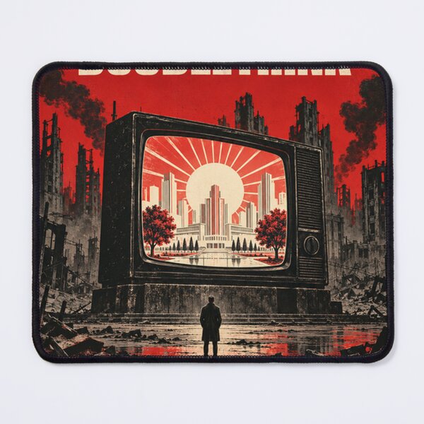 Item preview, Doublethink — Believe the Broadcast designed and sold by screenpromos.