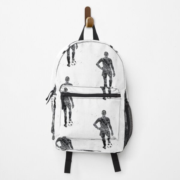 Item preview, Female Soccer Goalkeeper Watercolor Art designed and sold by Liededrom..