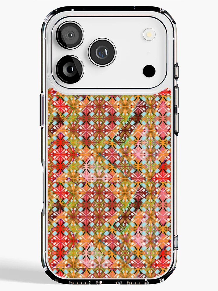Thumbnail 1 of 5, iPhone Case, Abstract Multicolor Pattern designed and sold by PatternShow.