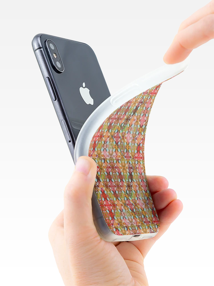 Thumbnail 4 of 5, iPhone Case, Abstract Multicolor Pattern designed and sold by PatternShow.