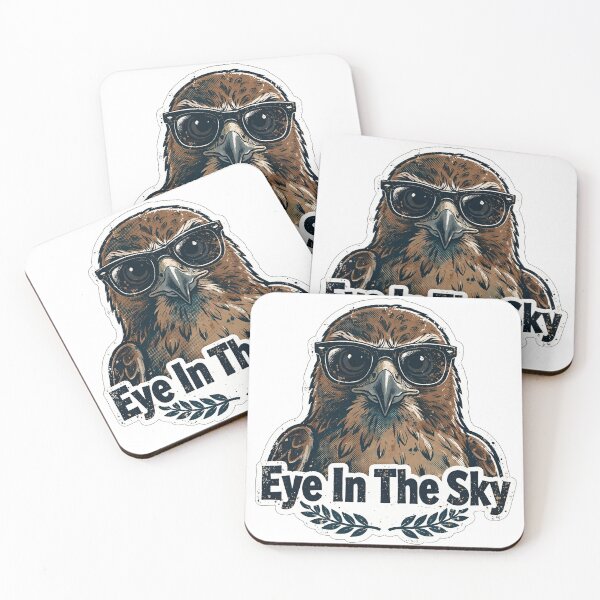 Item preview, Eye In The Sky Funny Hawk Deputy Design designed and sold by Wild Shades.