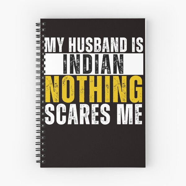 Item preview,  My Husband is Indian Nothing Scares me  designed and sold by WeirdlyRare.