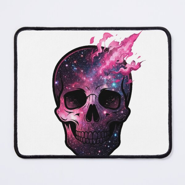 Item preview, Galaxy Skull Cosmic Universe Psychedelic Art designed and sold by kanjxtan.