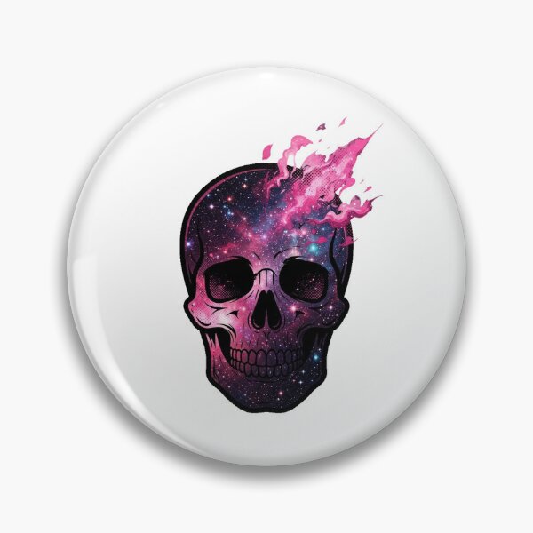 Item preview, Galaxy Skull Cosmic Universe Psychedelic Art designed and sold by kanjxtan.