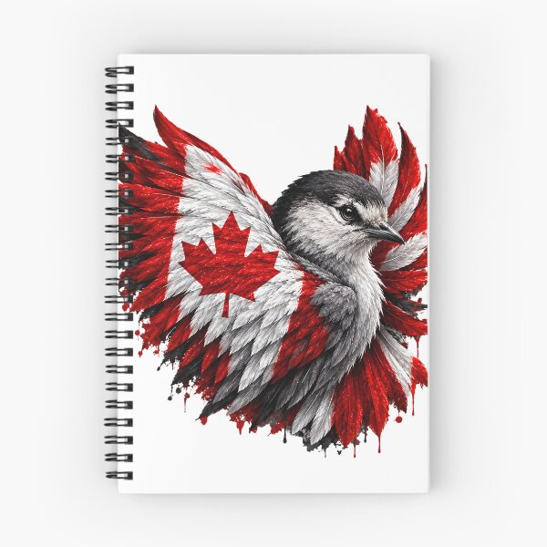 Item preview, Patriotic Canadian Bird – Red White Black Graffiti Art designed and sold by Graffiti Magic.