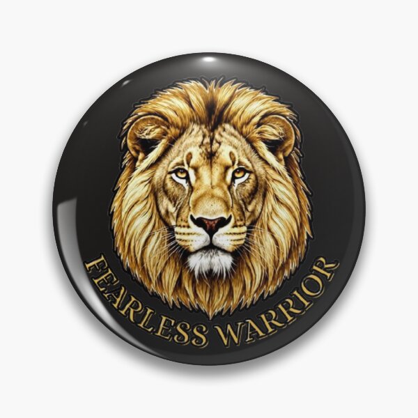 Item preview, LION: FEARLESS WARRIOR Gold designed and sold by The best online style shop.