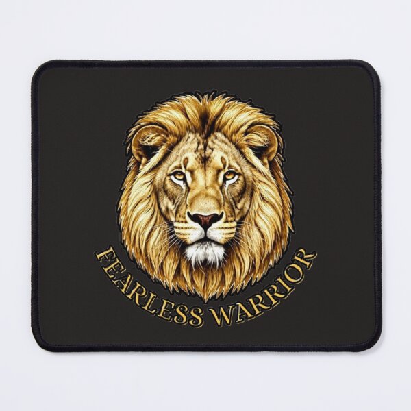 Item preview, LION: FEARLESS WARRIOR Gold designed and sold by The best online style shop.