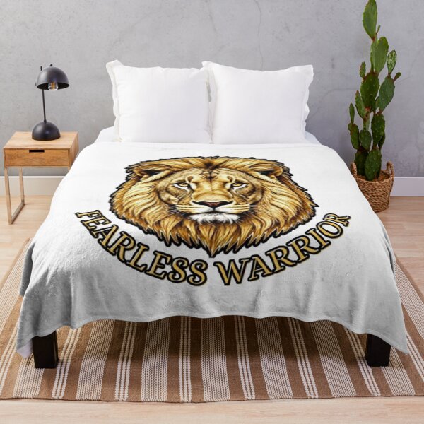 Item preview, LION: FEARLESS WARRIOR Gold designed and sold by The best online style shop.