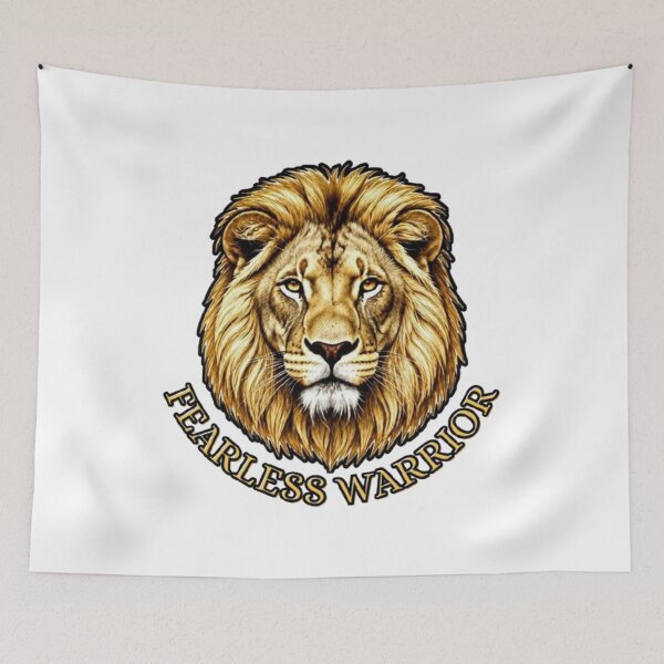 Item preview, LION: FEARLESS WARRIOR Gold designed and sold by The best online style shop.