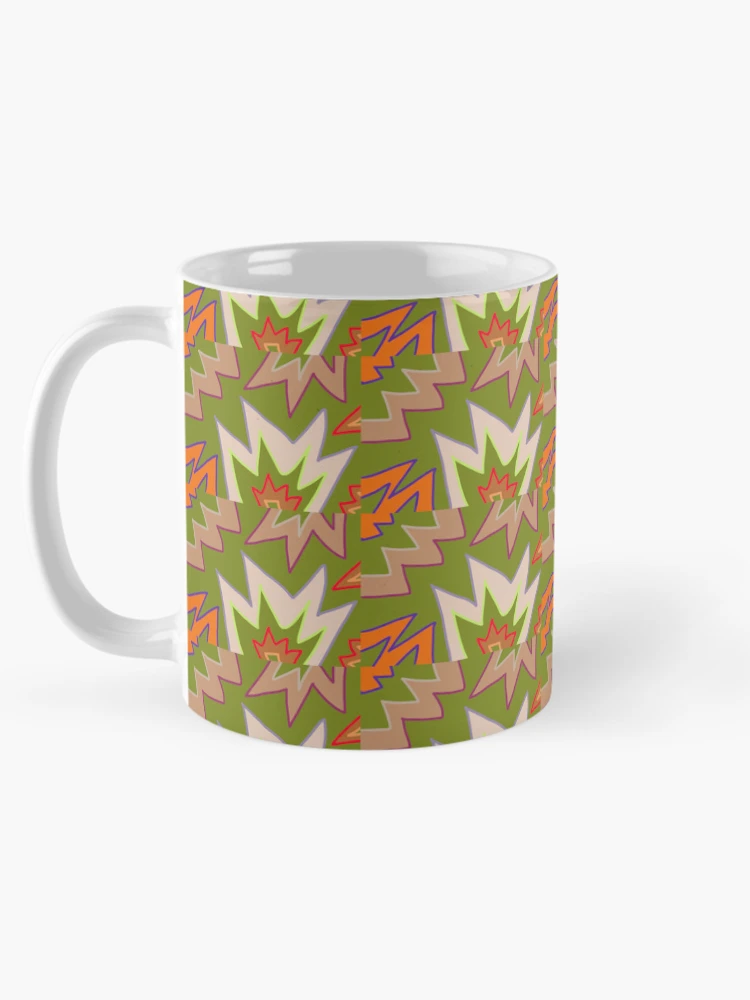 Thumbnail 5 of 6, Coffee Mug, Jagged Rocks Pattern designed and sold by PatternShow.