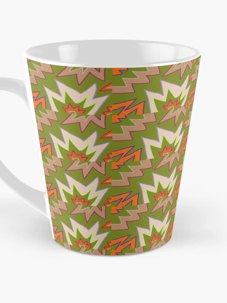 Thumbnail 3 of 4, Coffee Mug, Jagged Rocks Pattern designed and sold by PatternShow.