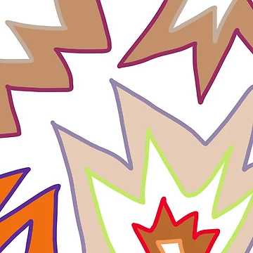 Artwork thumbnail, Jagged Rocks Pattern by PatternShow
