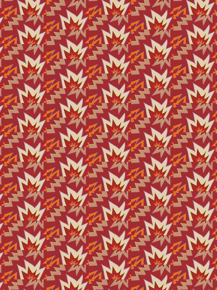 Thumbnail 5 of 5, A-Line Dress, Jagged Rocks Pattern designed and sold by PatternShow.