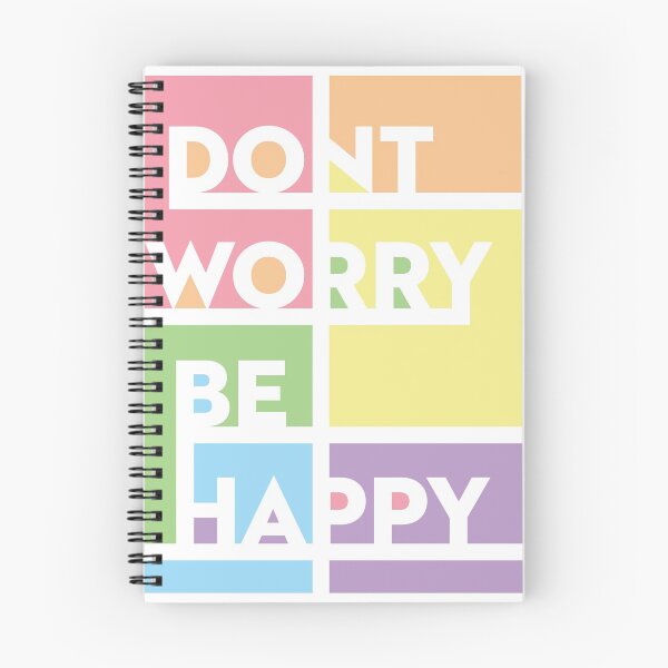 Item preview, DONT WORRY BE HAPPY designed and sold by Avery Brown Design.