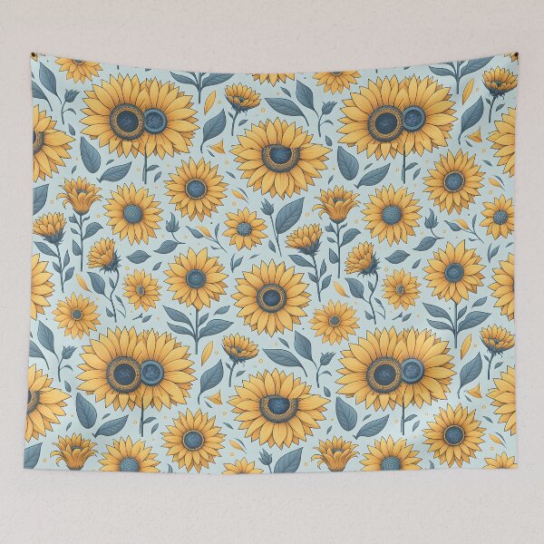 Item preview, Golden Sunflower Pattern designed and sold by Apex Designs.