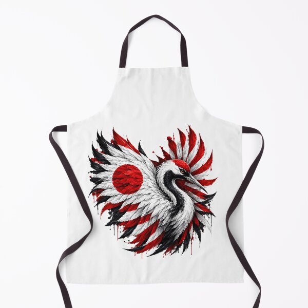 Item preview, Japanese Bird – Red White Black Graffiti Art designed and sold by Graffiti Magic.